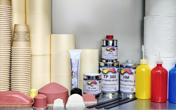 Tss tampondruck service schweiz hilfsmittel tampondruck coates screen inks siebdruckfarben tampondruckfarben